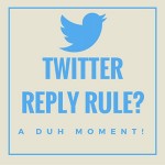 twitter reply rule